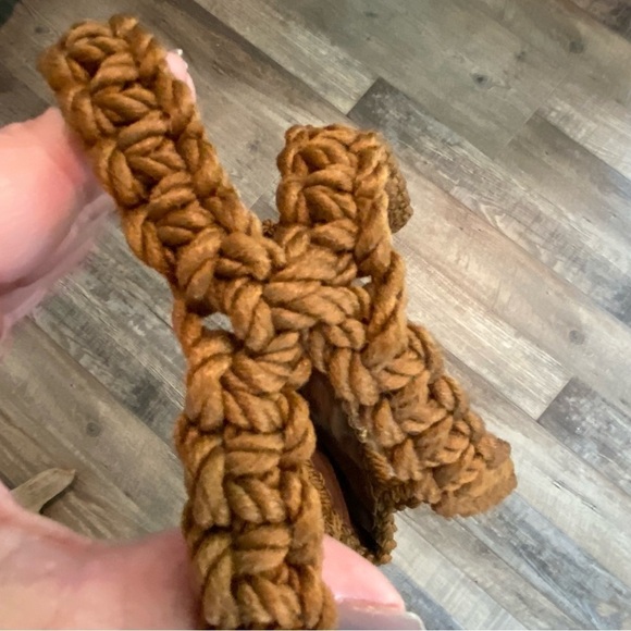 MACRAMÉ Tan & Brown Small Shoulder Bag - Picture 6 of 10